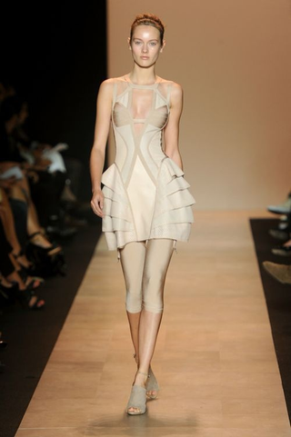 Illustration for article titled Herve Leger's Dresses Will Crush Your Ribs, Beautifully.